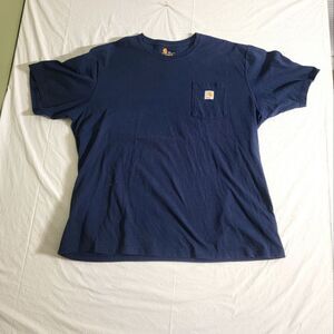 Mens Original Fit Carhartt 2 XL  Black One Pocket T Shirt Pre owned